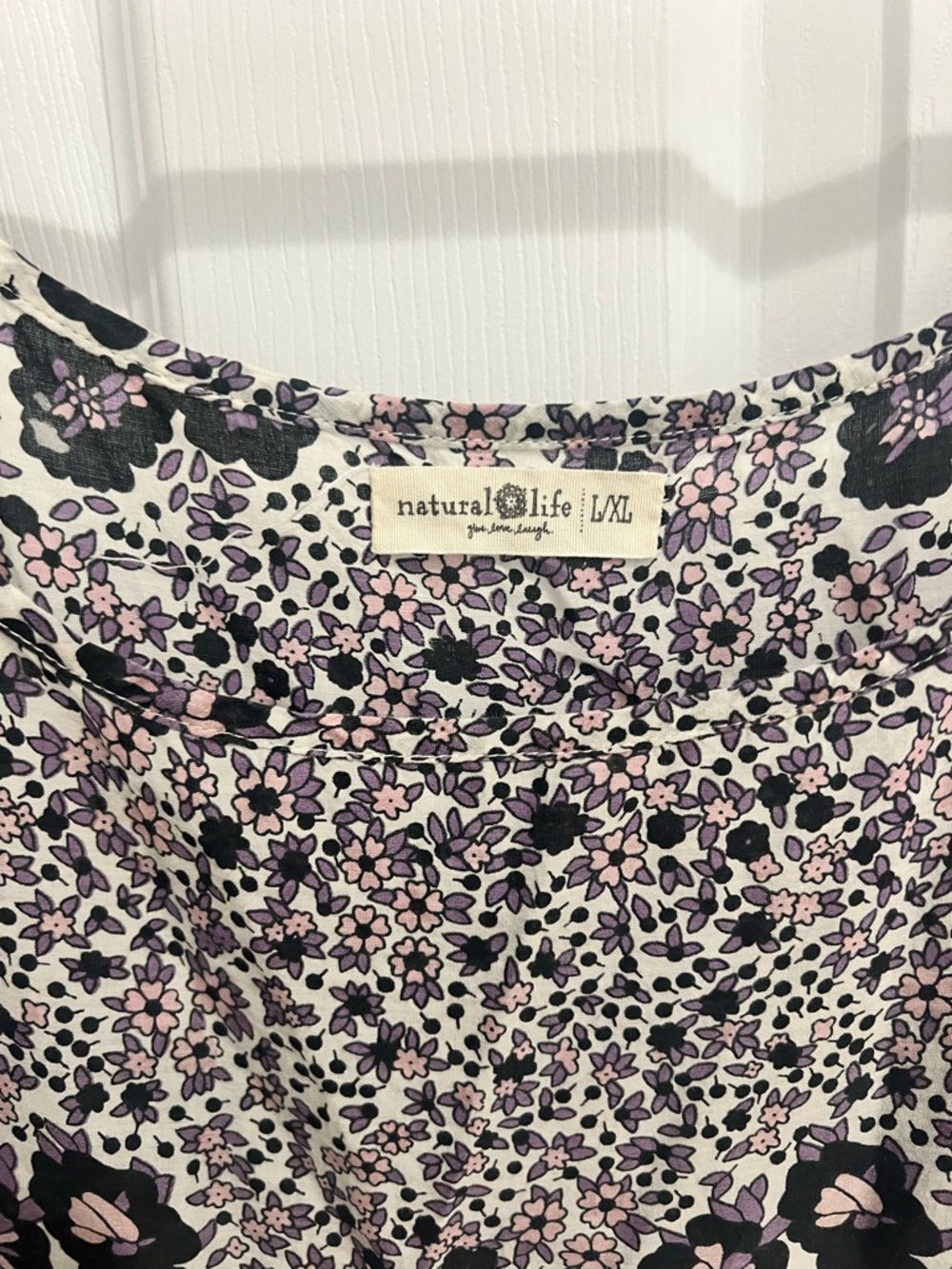 Natural life Floral Print Boho Maxi Dress - Large / XL - Picture 4 of 5